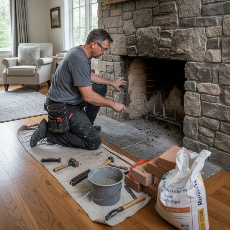 Masonry Fireplace Repair