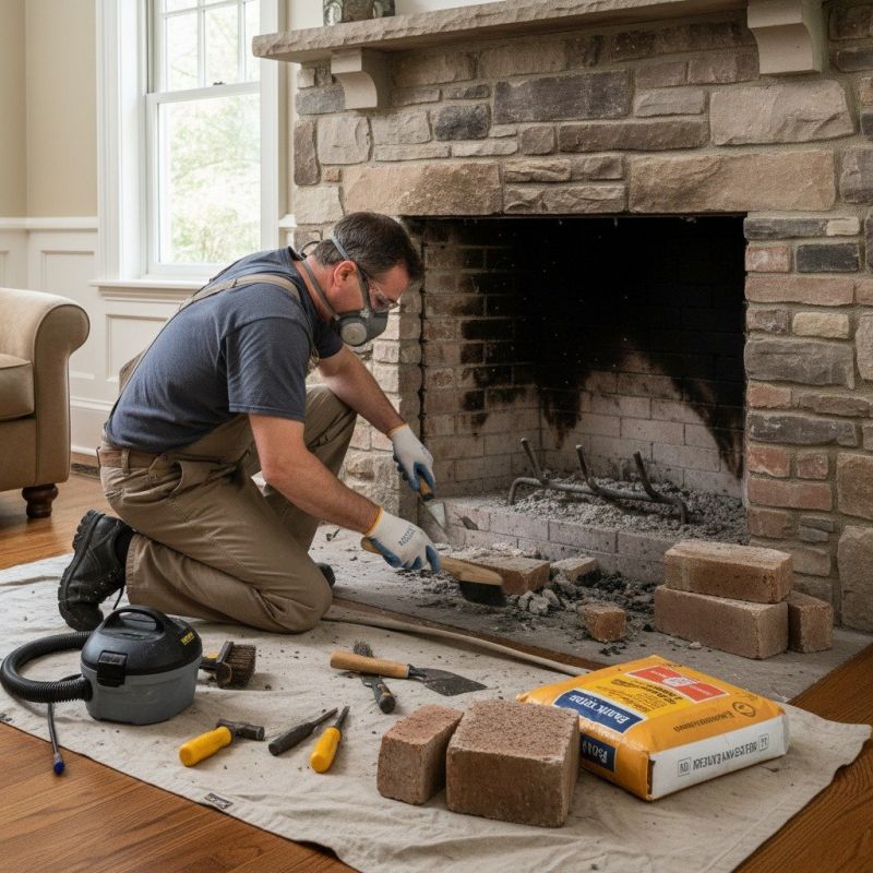 Masonry Fireplace Repair